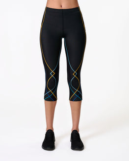 Stabilyx Joint Support 3/4 Compression Tight: Women's Black/Coastal