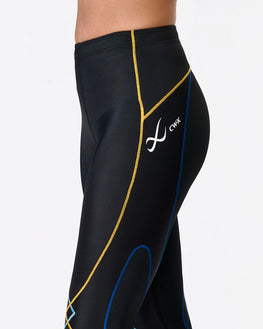 Stabilyx Joint Support 3/4 Compression Tight: Women's Black/Coastal