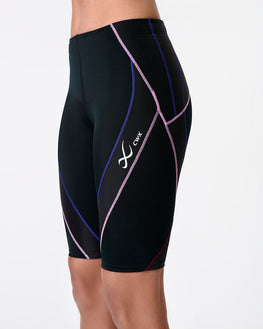 Endurance Generator Joint & Muscle Support Compression Short: Women's Black/Candy