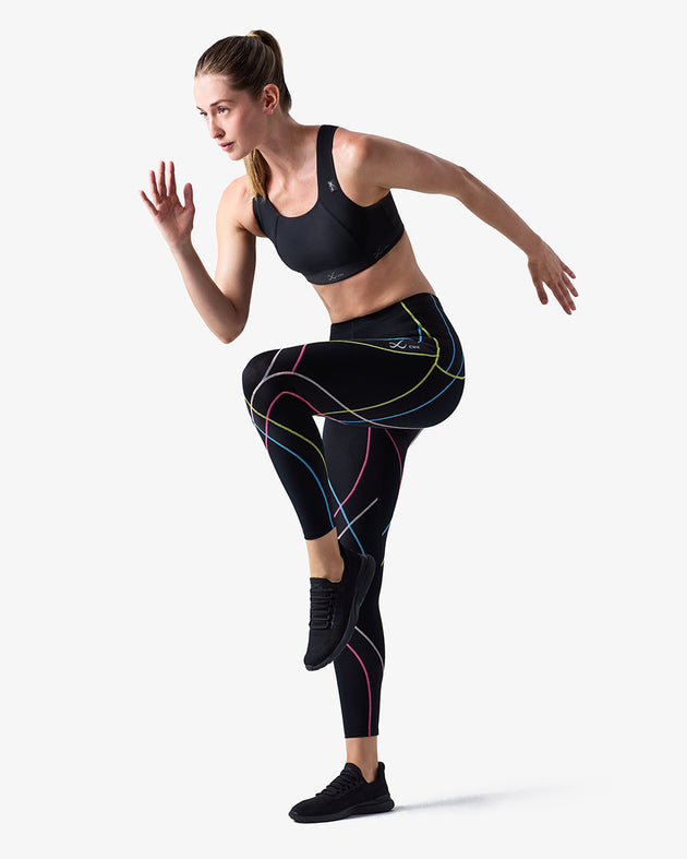 Endurance Generator Joint & Muscle Support Compression Tight: Women's Black/Prism