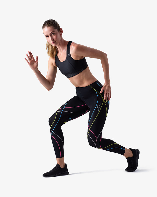 Endurance Generator Joint & Muscle Support Compression Tight: Women's Black/Prism