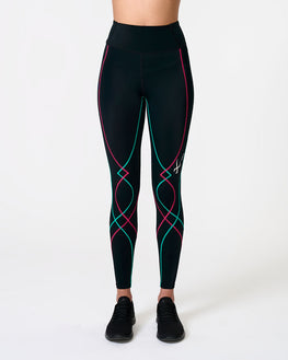 Stabilyx 3.0 Joint Support Compression Tight: Women's Black/Teal Aura