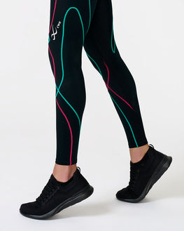 Stabilyx 3.0 Joint Support Compression Tight: Women's Black/Teal Aura
