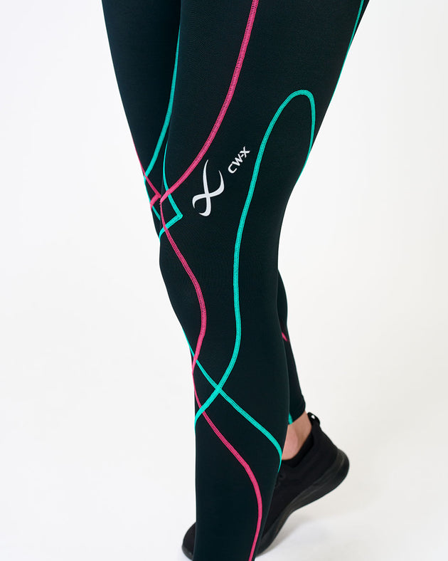 Stabilyx 3.0 Joint Support Compression Tight: Women's Black/Teal Aura