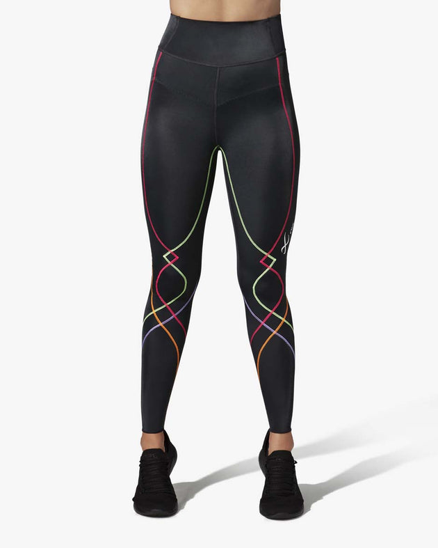 Stabilyx 3.0 Joint Support Compression Tight: Women's Black/Rainbow