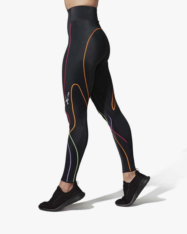 Stabilyx 3.0 Joint Support Compression Tight: Women's Black/Rainbow