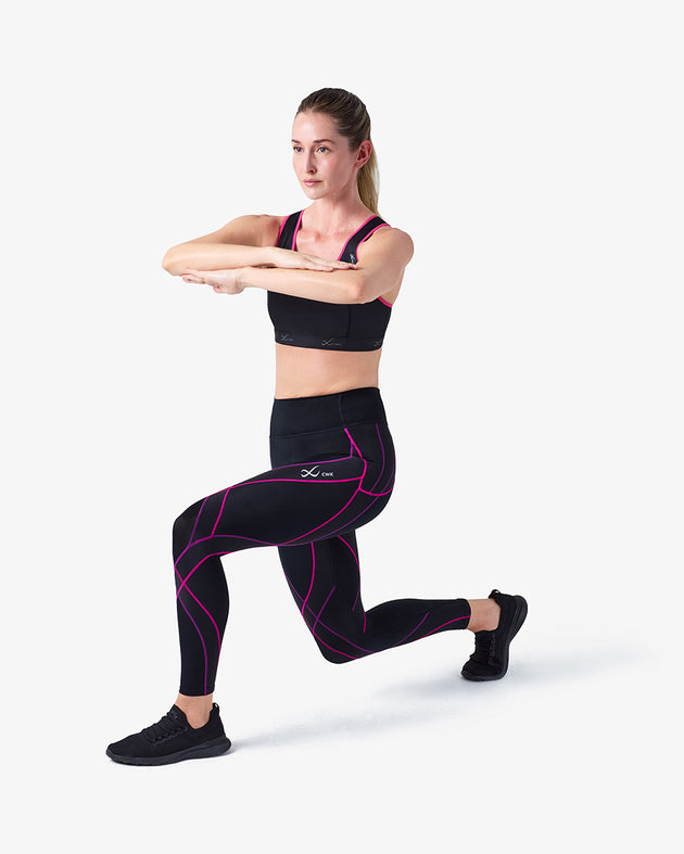 Endurance Generator 2.0 Joint & Muscle Support Compression Tight: Women's Black/Beetroot
