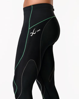 Stabilyx Joint Support 3/4 Compression Tight: Men's Black/Dusty Cypress