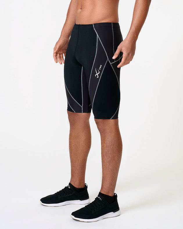 Endurance Generator Joint & Muscle Support Compression Short: Men's Black/Steel