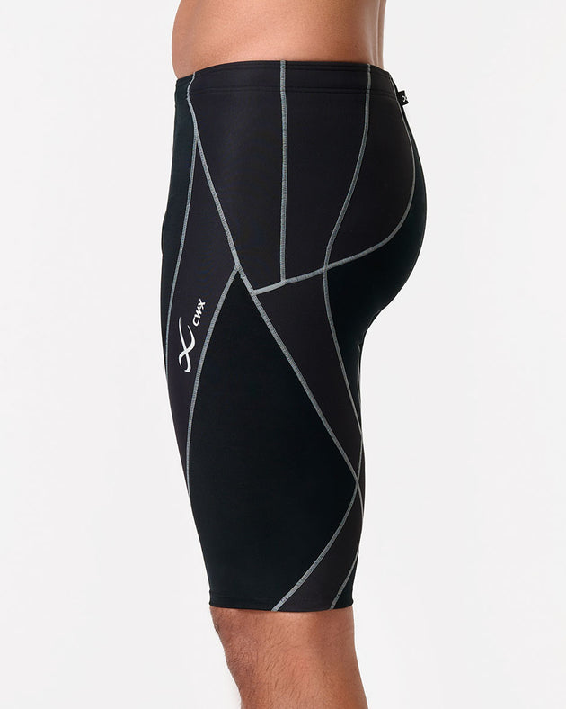 Endurance Generator Joint & Muscle Support Compression Short: Men's Black/Steel
