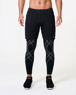 Endurance Generator Joint & Muscle Support Compression Tight: Men's Black/Steel
